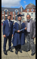 সামিন আহমেদ যুক্তরাজ্য থেকে বিএসসি অনার্সে ফার্স্ট ক্লাস অর্জন