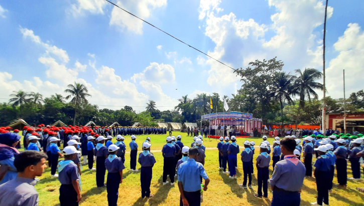 স্কাউটস সার্বিক শিক্ষায় অবদান রাখছে- সহ: কমিশনার 