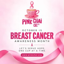 Pink Chai CIC Launches Breast Cancer Awareness Month Across UK Communities Pink Chai CIC Launches Breast Cancer Awareness Month Across UK Communities